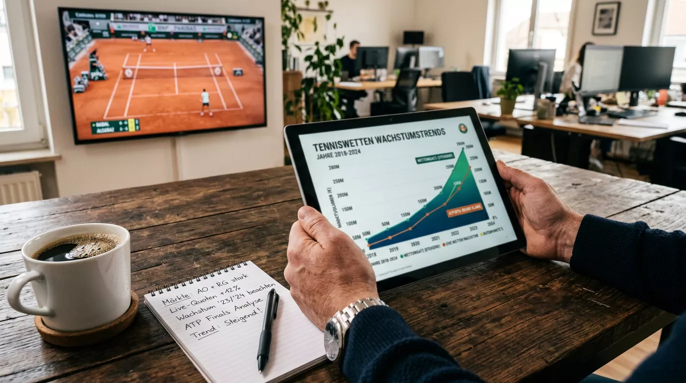 Marktdaten und Wachstumstrends bei Tennis Sportwetten